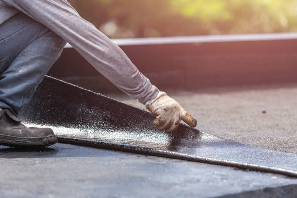 Professional Waterproofing technician working in Oldenburg, IN